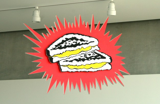 Grilled Cheese 1/3 size "mock up" for IUUI Library